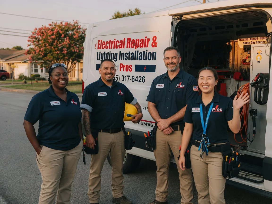 Licensed Electrician company in Climbing Hill, IA