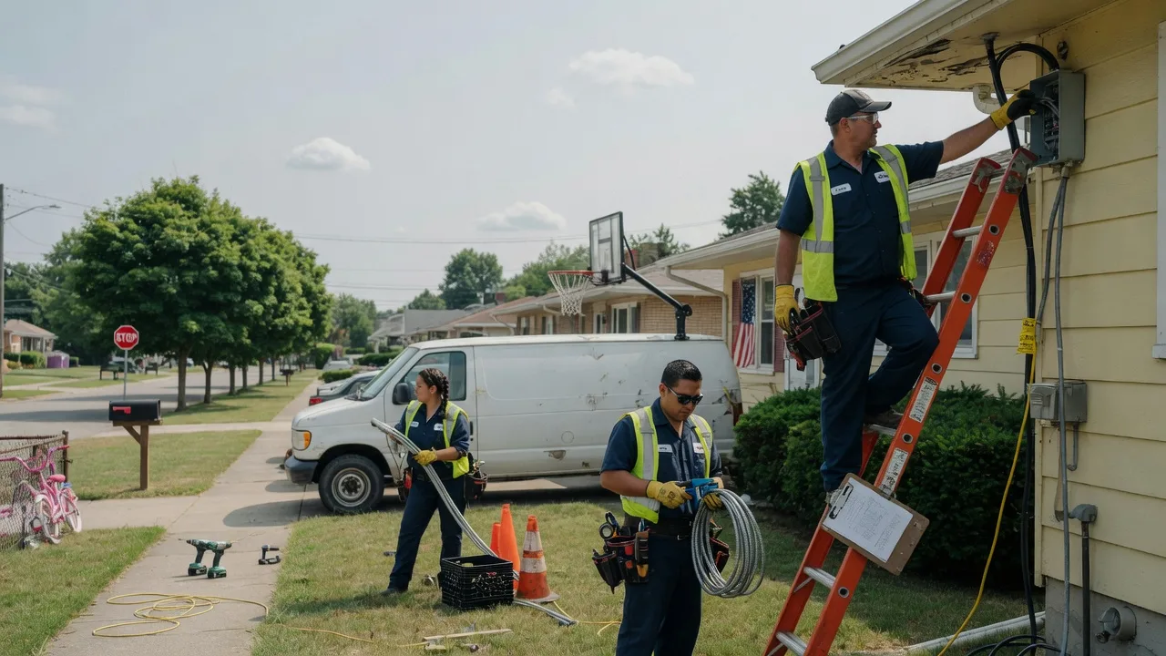 Licensed Electrician in Climbing Hill, IA near me